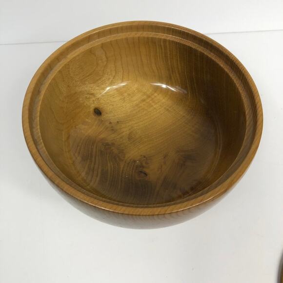 Vintage Myrtlewood Oregon Coos Bay MCM Compote Pedestal bowl w/ Lid - Picture 4 of 8